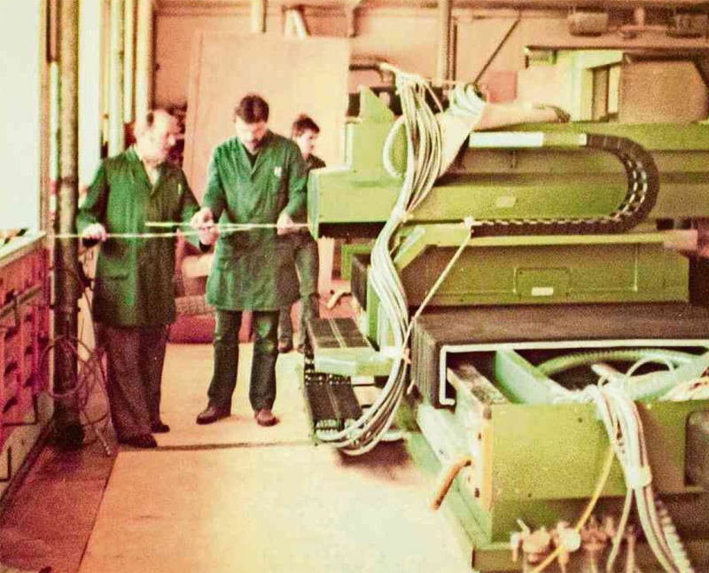 Gundermann erste CNC Maschine